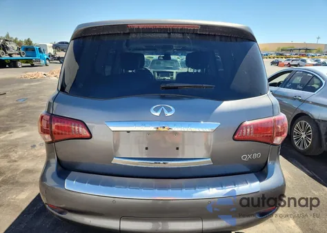 2015 Infiniti Qx80 из США, поврежденный, VIN JN8AZ2NE6F9086496